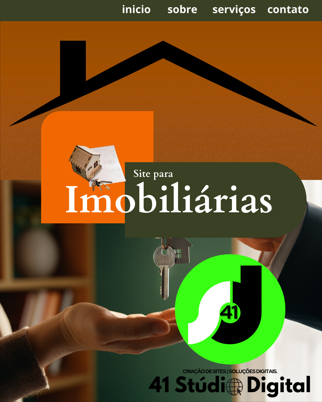 Site profissional para imobiliárias e corretores de imóveis