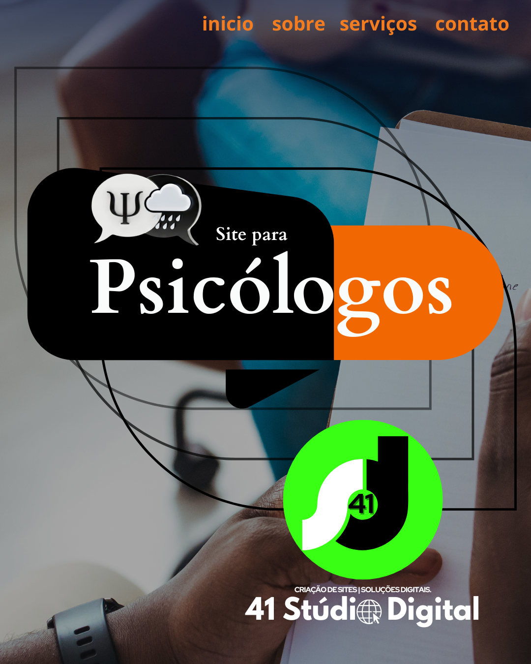 Site profissional para psicólogos